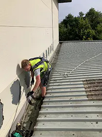 Rayleigh Industrial Roofing gutter cleaning