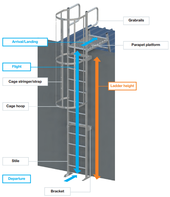 Rayleigh Industrial Roofing offering Roof Katt Ladders across Essex